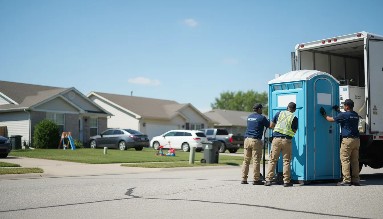 Standard Porta Potty Rentals in Oklahoma near me